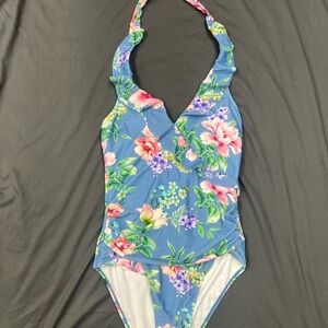 Cupshe Floral One-Piece Swimsuit - Womens Swim M